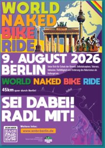 World Naked Bike Ride Flyer